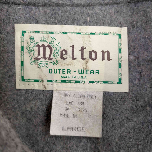 メルトン melton 70~80S 両胸フラップポケット ウールジャケット メンズ import:L